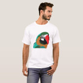 T-shirt Perroquet oiseau (Devant entier)