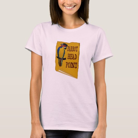 T-shirt Perroquet Pirate (Devant)
