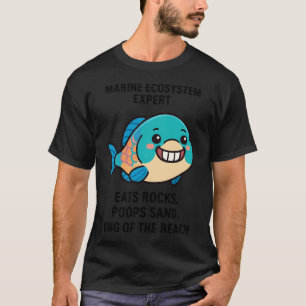 T-shirt Perroquet Poisson Mème – Drôle de Poisson de Récif