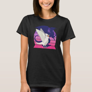 T-shirt Perroquet Rétro I Dragon ailé I Goffin criard