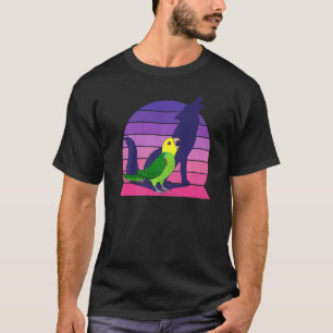 T-shirt Perroquet Rétro I Loup Hurleur I Amazone à tête ja