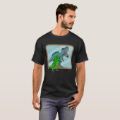 T-shirt Perroquet & Rex Reflection I Éclectus mâle (Devant entier)