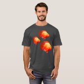 T-shirt Perroquet rouge Cichlids Aquarium Poisson Garder C (Devant entier)