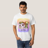 T-shirt Perroquet se détend (Devant entier)