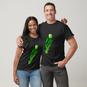 T-shirt Perroquet Vert 6537 (Unisexe)