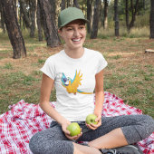 T-shirt perroquet volant