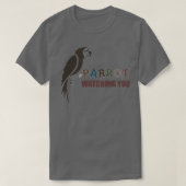 T-shirt Perroquet vous observant 90 (Design devant)