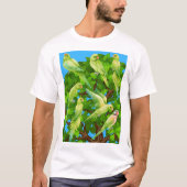 T-shirt perroquets, (Devant)