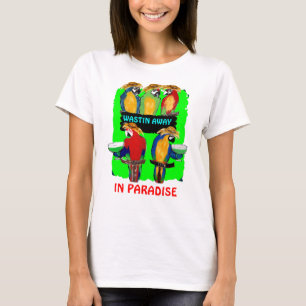 T-SHIRT PERROQUETS DE FÊTE