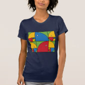 T-shirt Perroquets de Fibonacci (Devant)