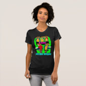T-SHIRT PERROQUETS FÊTARDS (Devant entier)
