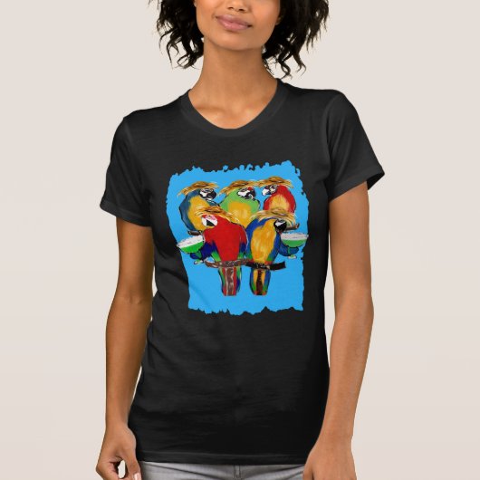 T-shirt Perroquets ivres (Devant)