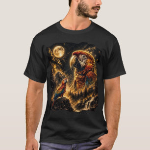 T-shirt Perroquets, Nébuleuse des Tropiques de Minuit