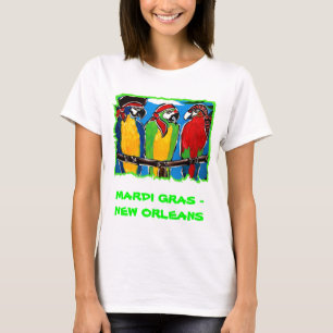 T-SHIRT PERROQUETS PIRATES