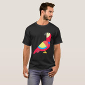 T-shirt Perroquets Quaker Pour Vente Drones Parrots (Devant entier)