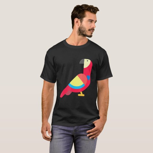 T-shirt Perroquets Quaker Pour Vente Drones Parrots (Devant entier)