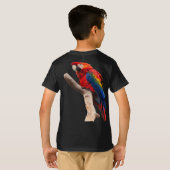 T-shirt perroquets sur l'arbre (Dos entier)