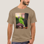 T-shirt Perrot de purée à tête cendrée (Devant)