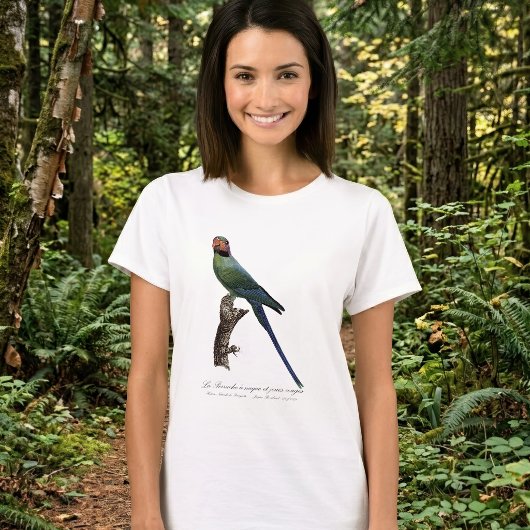 T-shirt Perruche à longue queue, Psittacula Longicauda