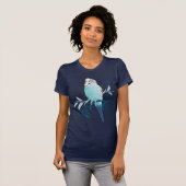 T-shirt Perruche bleue (Devant entier)