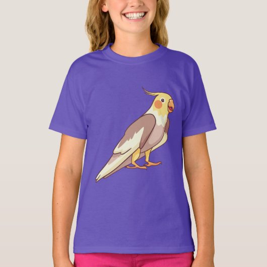 T-shirt Perruche calopsitte (Devant)