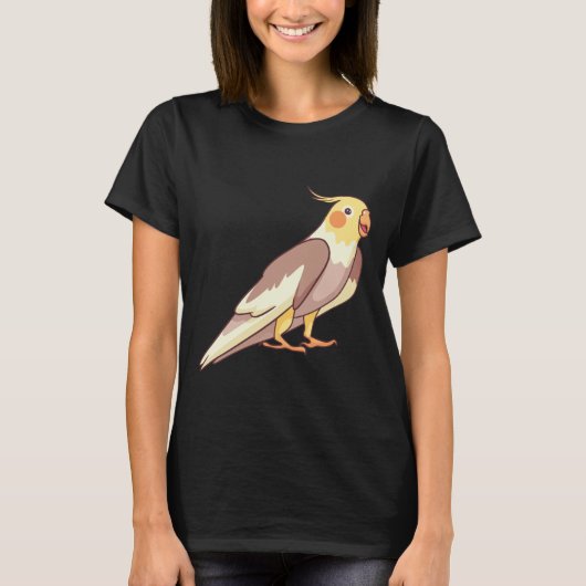 T-shirt Perruche calopsitte oiseau (Devant)