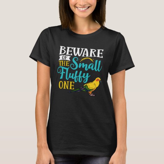 T-shirt Perruche Conure Oiseau Cage Nourriture Perroquet (Devant)