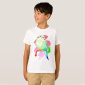 T-shirt Perruche d'arc-en-ciel (Devant entier)
