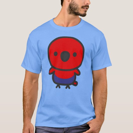 T-shirt Perruche éclectique / Femelle (Devant)