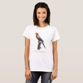 T-shirt Perruche soleil mâle, Aratinga solstitialis (Devant entier)