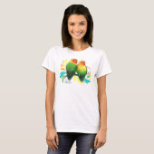 T-shirt Perruches de Fischer (Devant entier)