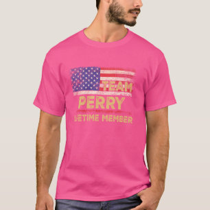 T-shirt Perry Nom de famille Shirt Team Perry Membre à vie