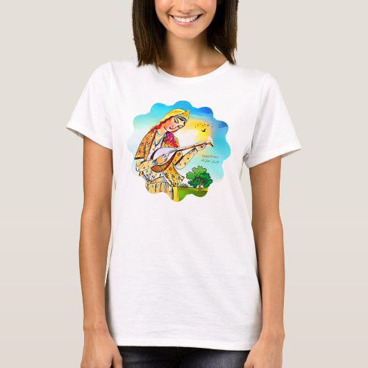 T-shirt persan Nowruz (Devant)