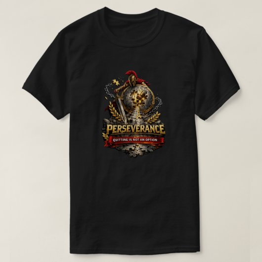 T-shirt Persévérance 1a (Design devant)