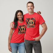 T-SHIRT PERSÉVÉRANCE ADINKRA ABSTRAIT (Unisexe)