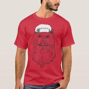 T-shirt Persian Cat Cook Chef Drôle Cuisine
