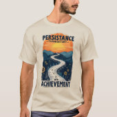 T-shirt Persistance, Effort, Réalisation - Inspiration (Devant)