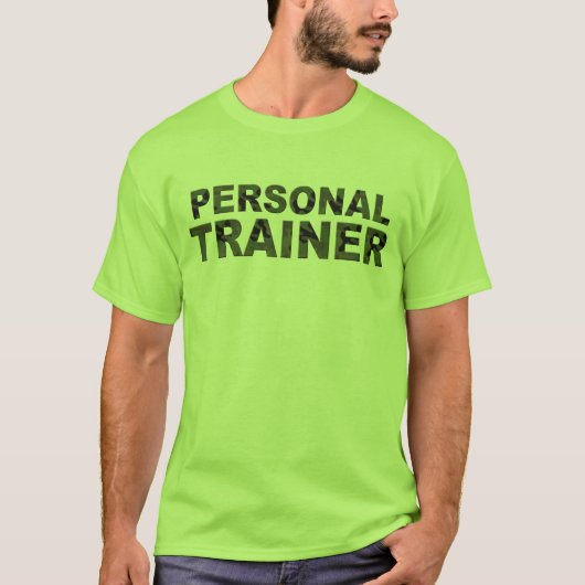 T-SHIRT PERSONAL TRAINER (Devant)