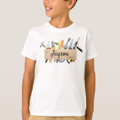 T-shirt Personalize Carpenter (Devant)