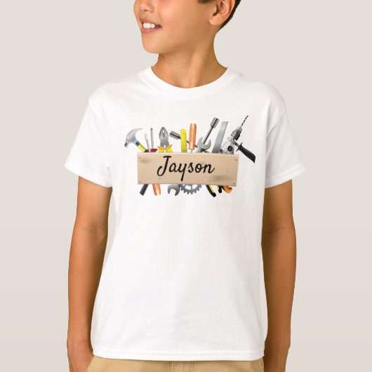 T-shirt Personalize Carpenter (Devant)