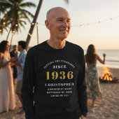 T-shirt Personalized 90th Birthday 1936 Add Name