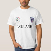 T-shirt Personalized England 2026 USA Three Lions Fan (Devant)