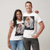 T-shirt Personalized Family Photo Custom (Unisexe)