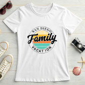 T-shirt Personalized Family Vacation; Custom Summer Sunset