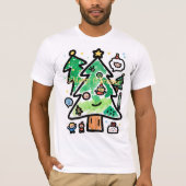 T-shirt Personalized Ghost LED Night Light with Witch Hat, (Devant)