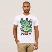 T-shirt Personalized Ghost LED Night Light with Witch Hat, (Devant entier)