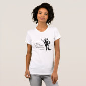 T-shirt Personalized Glam Style Quote Design  (Devant entier)