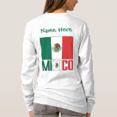 T-shirt Personalized Mexico Flag (Dos)