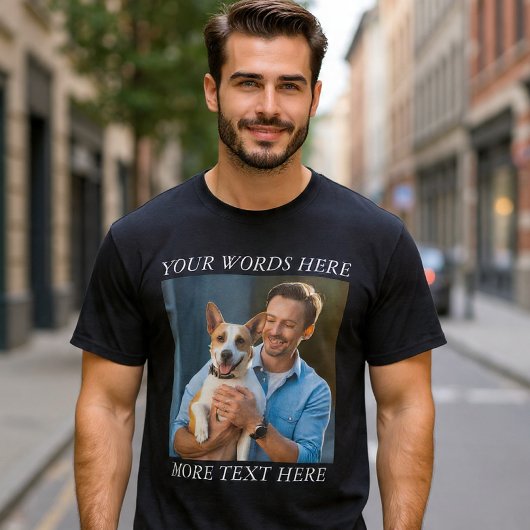T-shirt Personalized Photo & Message
