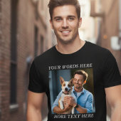 T-shirt Personalized Photo & Message